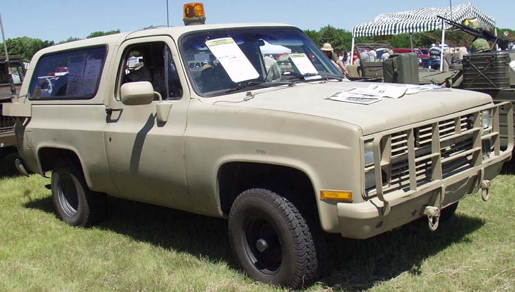 83 Chevy M1009 CUCV Military Blazer 4x4