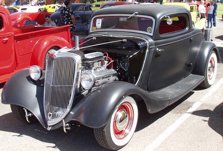 34 Ford Chopped 3W Coupe