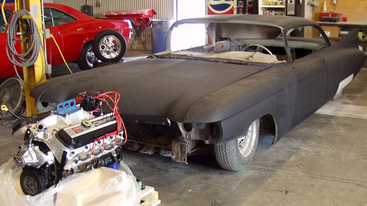 59 Cadillac 2dr Hardtop w/BBC V8