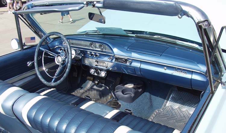 62 Ford Galaxie Convertible Dash