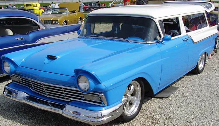 57 Ford Tudor Station Wagon