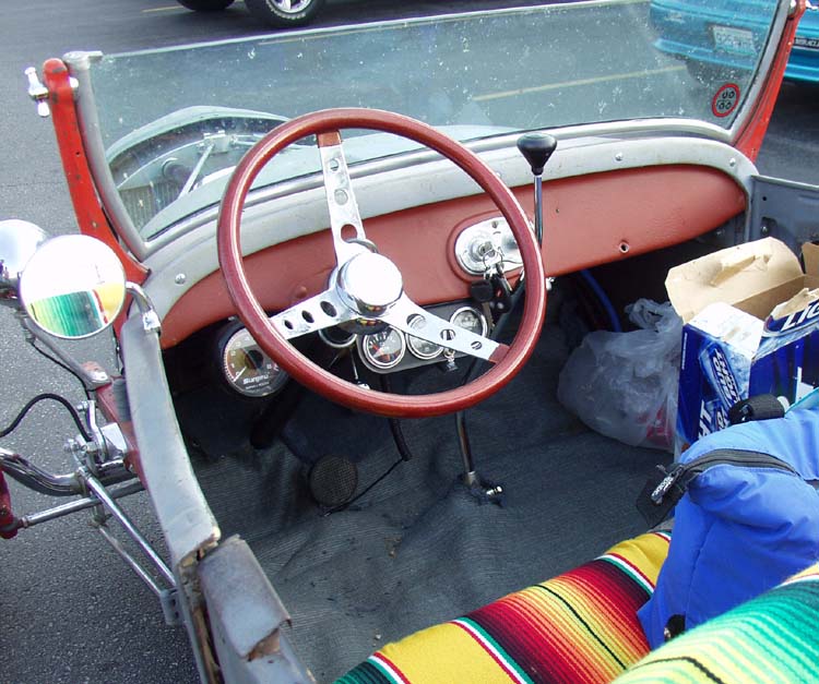 26 Ford Model T Hiboy Roadster Custom Dash