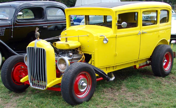 30 Chrysler Hiboy Chopped 4dr Sedan
