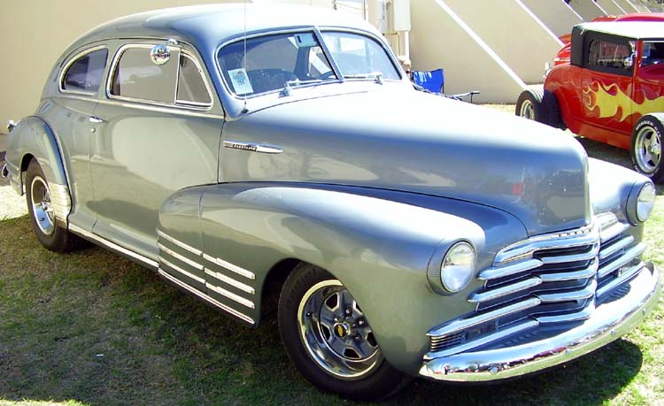 47 Chevy 2dr Fleetline Sedan