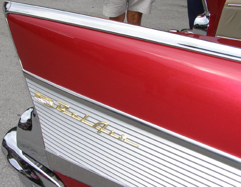 57 Chevy 2dr Hardtop Detail