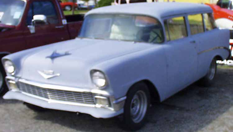 56 Chevy 2dr Wagon