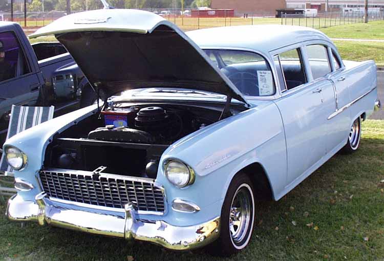 55 Chevy 4dr Sedan